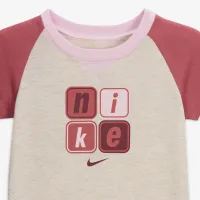 Nike Baby (0-9M) Short Romper цвет белый