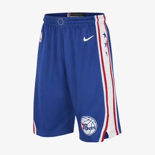 Philadelphia 76ers Icon Edition Big дитячі Nike Dri-FIT NBA Swingman шорти блакитний