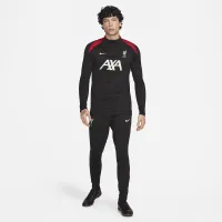 Liverpool FC Strike мужские Nike Dri-FIT Soccer Knit Pants цвет черный
