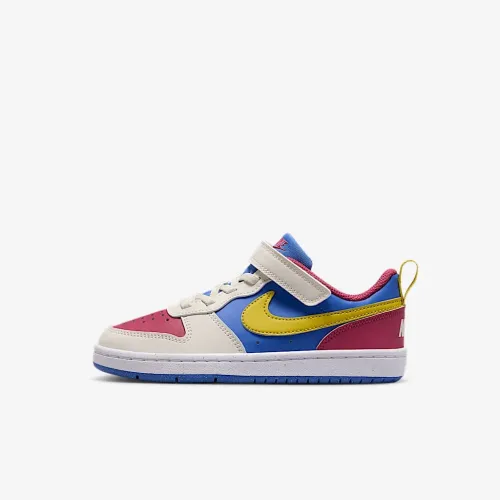Nike Court Borough Low Recraft Little детские Кроссовки цвет фиолетовый