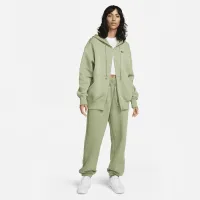 Nike Sportswear Phoenix Fleece женская оверсайз Full-Zip Толстовка с капюшоном цвет зеленый
