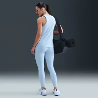 Nike One женская С высокой Талией 7/8 лосины с карманамисиний