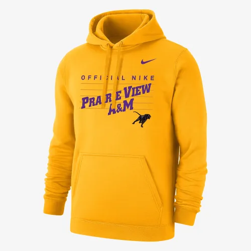 Nike College Club Fleece (Prairie View A&M) чоловічі Толстовка з капюшоном Yellow