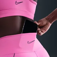 Nike One женская С высокой Талией Full-Length лосины Pink