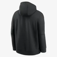 Oregon Ducks Club мужские Nike College Pullover Толстовка с капюшоном цвет черный
