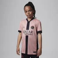 Nike Paris Saint-Germain 2024/25 Stadium Third Big дитячі Jordan Dri-FIT Soccer Replica Jersey Pink