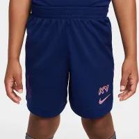 Nike Dri-FIT Kylian Mbappé Little дитячі ACD25 Short Sleeve Top and шорти комплект блакитний