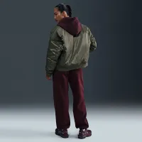 Nike Sportswear женская Therma-FIT Reversible Bomber Куртка цвет зеленый