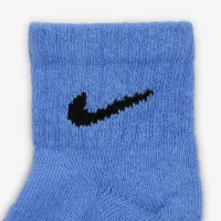 Nike Dri-FIT Performance Basics Little детские Ankle носки (6 пары) синий
