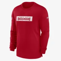 Tampa Bay Buccaneers Sideline Player Team Issue Men’s Nike Dri-FIT Long-Sleeve Top цвет красный