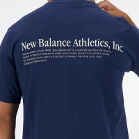 Футболка New Balance MT41588NNY - Синяя