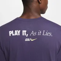 Nike чоловічі для гольфу футболка колір фіолетовий