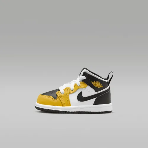 Nike Jordan 1 Mid Baby/Toddler Кросівки Yellow