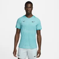 Nike Rafa мужские Dri-FIT ADV Short-Sleeve Tennis Top цвет зеленый