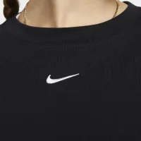 Nike Sportswear Essential жіноча оверсайз футболка колір чорний
