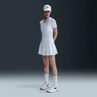 Nike Tour женская Dri-FIT Flouncy для гольфа юбка цвет белый
