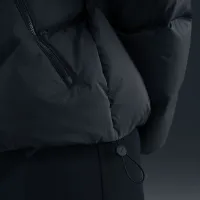 Nike Sportswear Windpuffer женская Storm-FIT Loose Hooded Down Puffer цвет черный