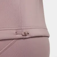 Nike Dri-FIT Prima женская 1/2-Zip тренировочные Top (большие размеры) цвет фиолетовый