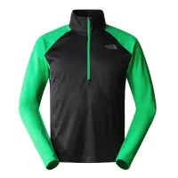 Кофта/футболка The North Face 1/4 Zip Run Fleece 0A7SXPOSC1 - чорно-зелена