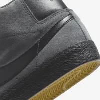 Nike SB Zoom Blazer Mid Skate Кросівки колір сірий