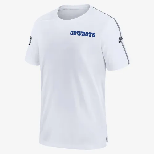Dallas Cowboys Sideline Coach чоловічі Nike Dri-FIT NFL Top колір білий