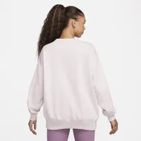 Nike Sportswear Phoenix Fleece женская оверсайз Crew-Neck свитшот цвет фиолетовый