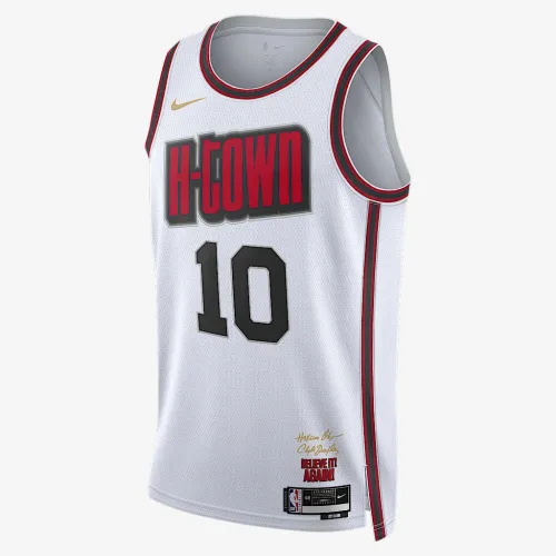 Jabari Smith Jr. Houston Rockets 2024/25 City Edition чоловічі Nike Dri-FIT NBA Swingman Jersey колір білий