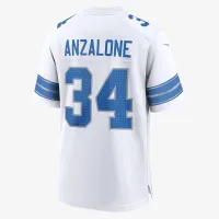 Alex Anzalone Detroit Lions чоловічі Nike NFL Game Football Jersey колір білий