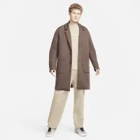 Nike Sportswear Tech Fleece Reimagined мужские Loose Fit Trench Coat цвет коричневый