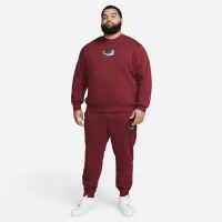 Nike Club Fleece мужские Crew цвет красный