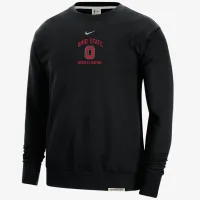 Ohio State Standard Issue мужские Nike College Fleece Crew-Neck свитшот цвет черный