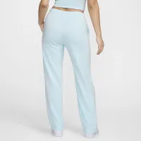 Nike Sportswear Chill Terry женская Mid-Rise French Terry Open-Hem Sweatpants синий