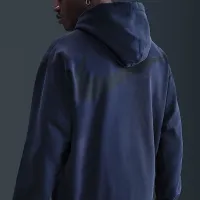 Nike Solo Swoosh чоловічі French Terry Pullover Толстовка з капюшоном блакитний
