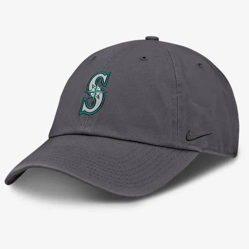 Seattle Mariners Club чоловічі Nike MLB Adjustable Hat колір сірий