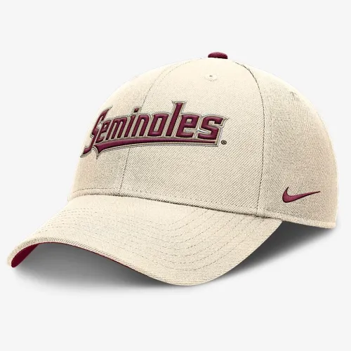 Florida State Seminoles Primetime Rise чоловічі Nike College Adjustable Hat колір коричневий
