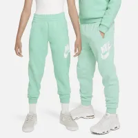 Nike Club Fleece Big детские Joggers цвет зеленый