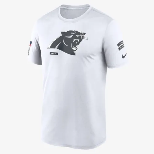Carolina Panthers Salute to Service Primary Edge Legend чоловічі Nike Dri-FIT NFL футболка колір білий