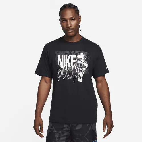Nike чоловічі Max90 баскетбольні футболка колір чорний