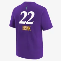 Cameron Brink Los Angeles Sparks Explorer Edition Big дитячі Nike WNBA футболка колір фіолетовий