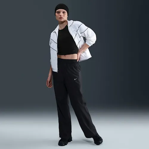 Nike Sportswear Classic женская Mid-Rise Open-Hem Pants цвет черный