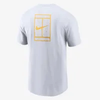 Nike мужские Dri-FIT Tennis футболка цвет белый