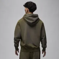 Nike Jordan Flight Fleece мужские Pullover Толстовка с капюшоном цвет зеленый
