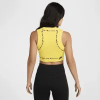 Nike Essential N7 жіноча Cropped Ribbed Tank Yellow