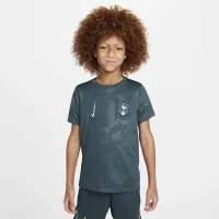 Tottenham Hotspur Academy Pro Third Big дитячі Nike Dri-FIT Soccer Pre-Match Top колір сірий