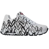 Кроссовки Женские Skechers UNO SPREAD THE LOVE (155507-WBGY)
