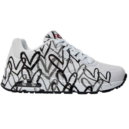 Кросівки Жіночі Skechers UNO SPREAD THE LOVE (155507-WBGY)