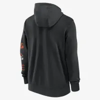 Cincinnati Bengals Club чоловічі Nike NFL Full-Zip Толстовка з капюшоном колір чорний