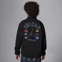 Nike Jordan Court of Legends Big детские Long Sleeve Knit Top цвет черный