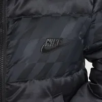 Nike Little дитячі Jacquard Hazard Stripe Puffer Куртка колір чорний