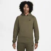 Nike Sportswear Tech Fleece чоловічі Pullover Толстовка з капюшоном колір зелений